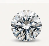 Natural round brilliant diamond