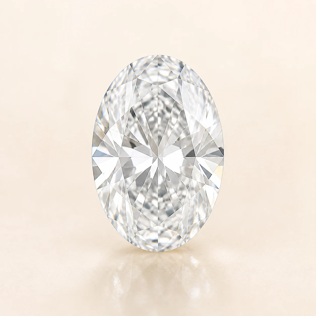 Oval diamond shape