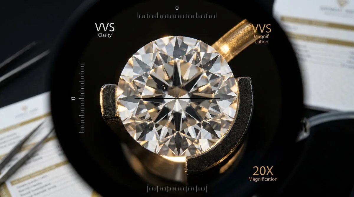 Diamond Clarity: VVS vs VS vs SI â What Can You Actually See?